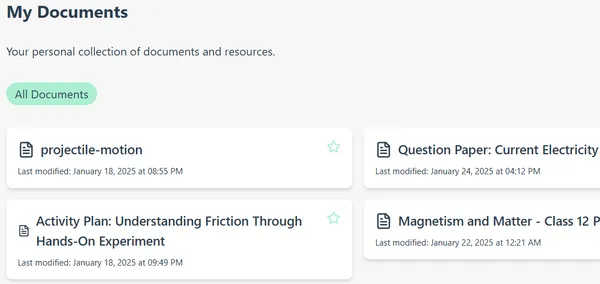 Access & Update Previous Content